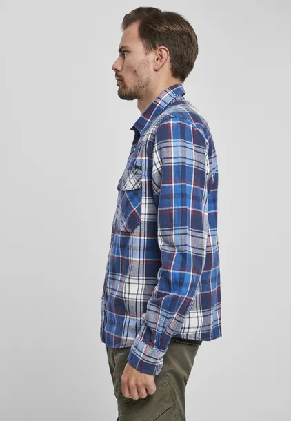 koszula-flanelowa-checked-navy-marka-inna