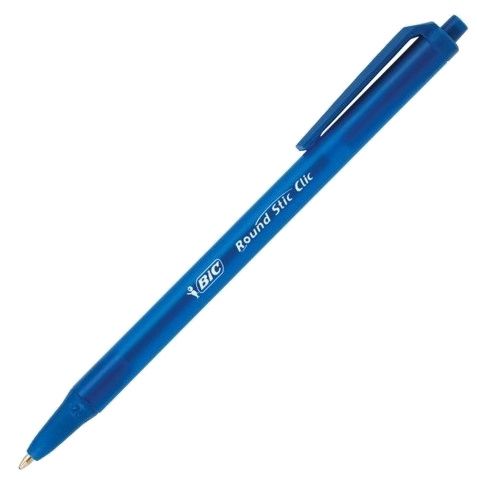 Długopis BIC Round Stic Click 1.0 MM NIEBIESKI