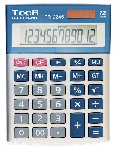 Kalkulator biurowy TR-2245 12 POZYCYJNY