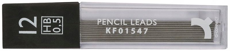 Grafit rysik do ołówka HB 0.5mm 12sztuk