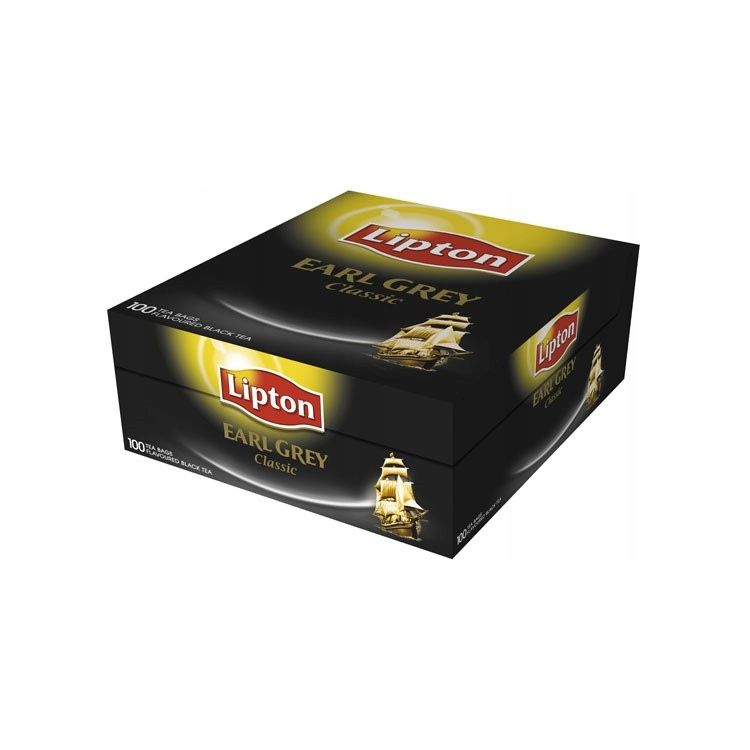 Herbata czarna ekspresowa Lipton Earl Grey 100