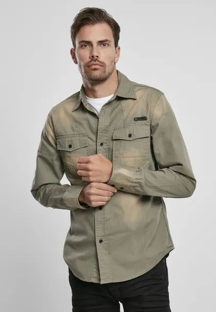 koszula-hardee-denim-shirt-olive-grey