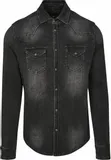 koszula-riley-denim-shirt-black-material-dominujacy-bawelna