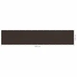 parawan-balkonowy-brazowy-120x600-cm-hdpe-stan-nowy