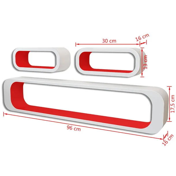 3-biale-i-czerwone-wiszace-polki-mdf-cube-stan-nowy