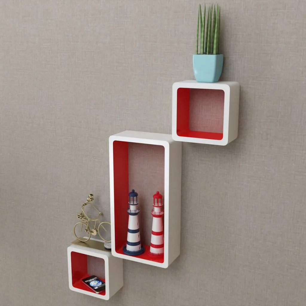 3-bialo-czerwone-wiszace-polki-ozdobne-mdf-cube