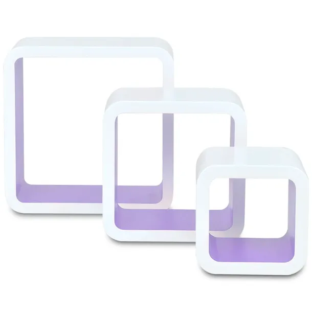 3-bialo-fioletowe-polki-ozdobne-mdf-cube-kolor-mebla-bialy