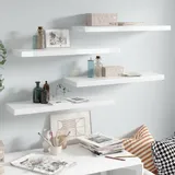 polki-scienne-4-szt-wysoki-polysk-biale-80x235x38-cm-mdf-stan-nowy