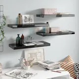 polki-scienne-4-szt-wysoki-polysk-czarne-60x235x38cm-mdf-stan-nowy