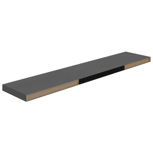 polka-scienna-wysoki-polysk-szara-120x235x38-cm-mdf-stan-nowy
