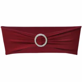 25-bordowych-dekoracyjnych-pasow-na-krzesla-z-diamentowa-klamra