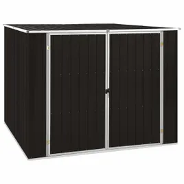 szopa-ogrodowa-brazowa-195x198x159-cm-stal-galwanizowana