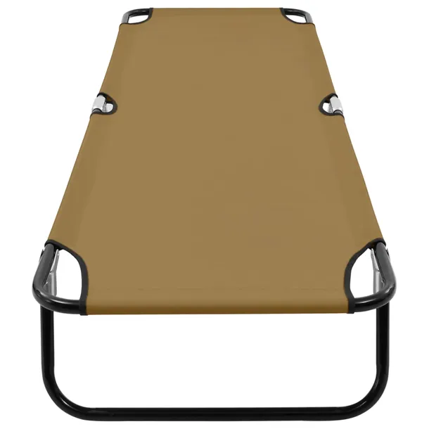 skladany-lezak-taupe-stal-linia-vidaxl-stan-nowy
