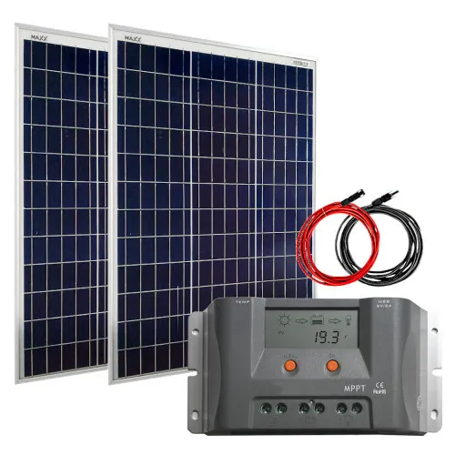 bateria-panel-solarny-2x50w-12v-regulator-mppt-stan-nowy