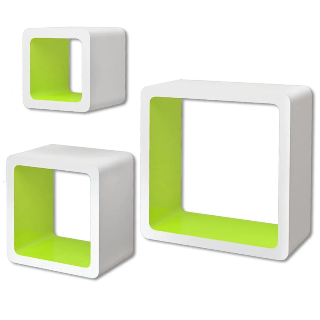 3-bialo-zielone-polki-ozdobne-mdf-cube