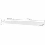 polki-scienne-4-szt-biale-80-cm-stan-nowy