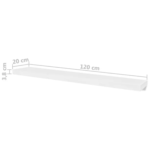 polki-scienne-4-szt-biale-120-cm-stan-nowy