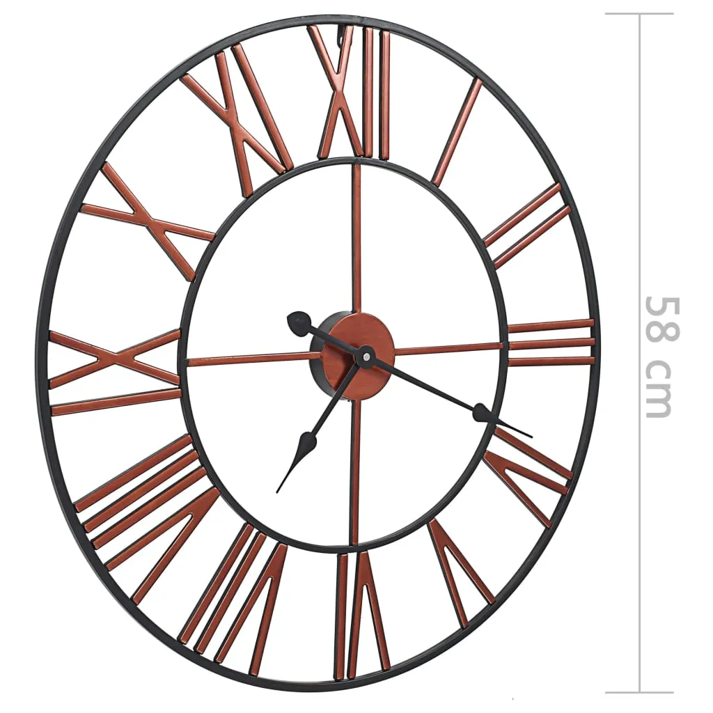 zegar-scienny-metal-58-cm-czerwony