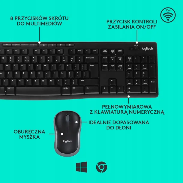 zestaw-bezprzewodowy-logitech-wireless-combo-mk270-stan-nowy-marka-logitech