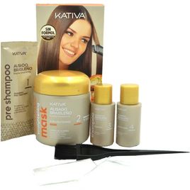 Zdjęcie produktu KATIVA KERATYNOWE PROSTOWANIE WŁOSÓW ZESTAW
