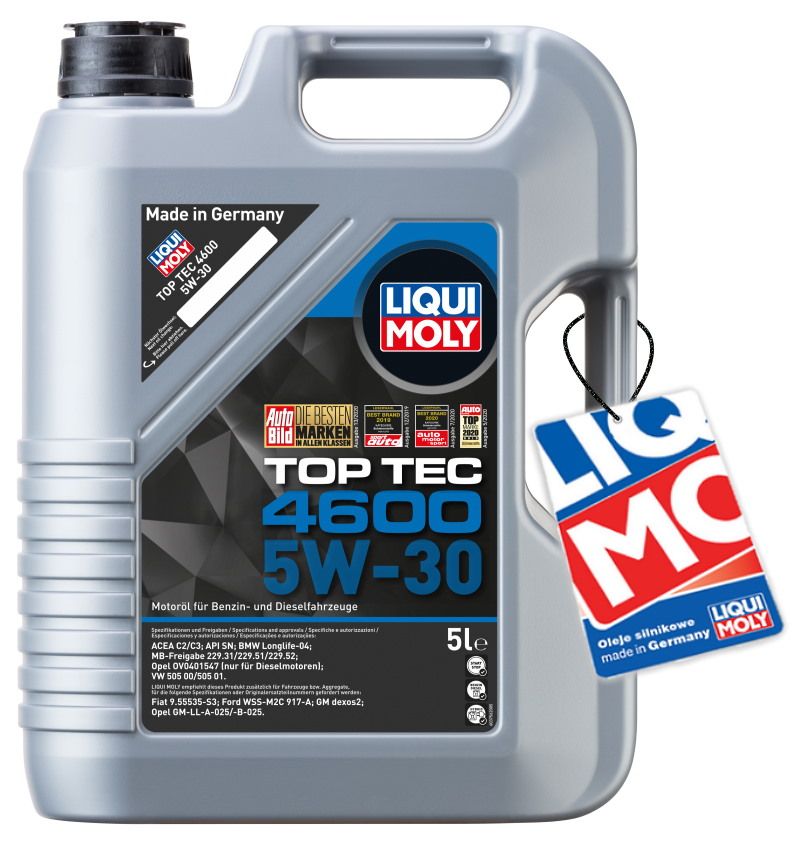 LIQUI MOLY TOP TEC 4600 5W-30 5L 2316 - ERLI.pl