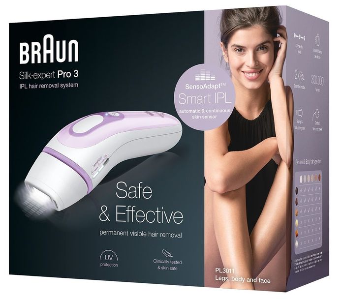 Depilator laserowy Braun IPL 3011 Silkexpert Pro3 ERLI.pl
