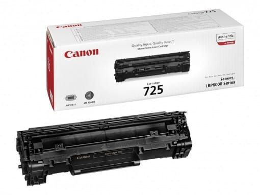 Canon 725 3484B002 toner czarny 1600str ORYGINALNY