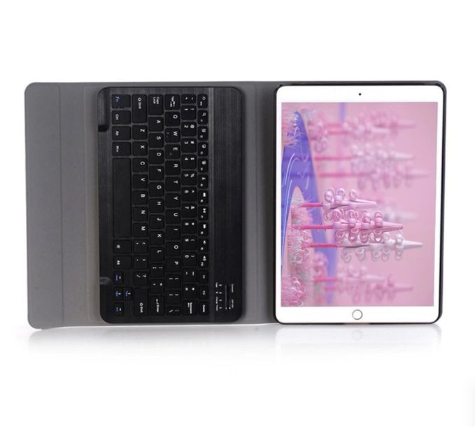 Klawiatura Apple iPad 10.2 7 / 8 GEN. 2019 2020 z etui i rysikiem ERLI.pl