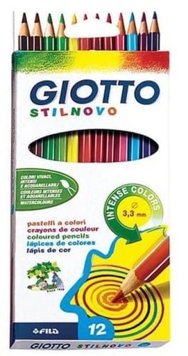 Kredki ołówkowe Giotto Stilnovo 12 kolorów