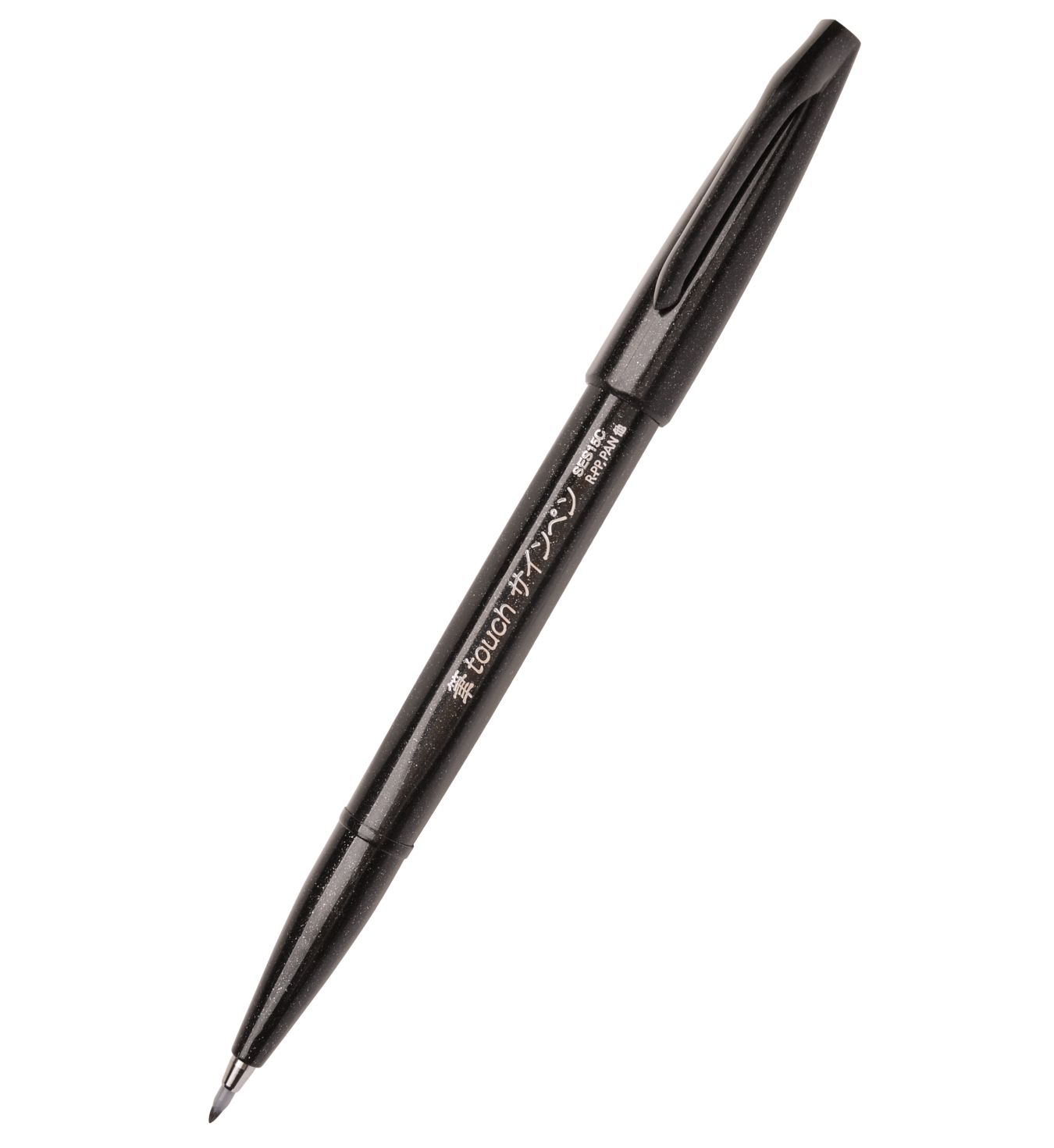 PENTEL Pisak pędzelkowy do kaligrafii Brush Pen Touch CZARNY