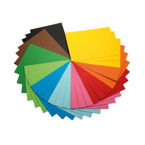 HAPPY COLOR Papier kolorowy 80 g 10 kolorów 200 arkuszy