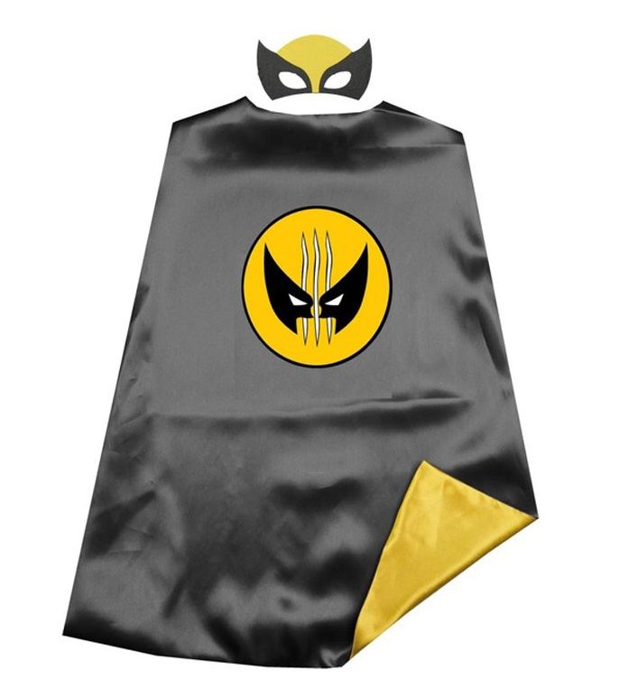 STRÓJ PRZEBRANIE WOLVERINE KOSTIUM MASKA PELERYNA ERLI.pl