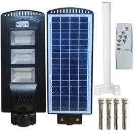 Zdjęcie produktu Lampa uliczna LED latarnia solarna 60W z pilotem