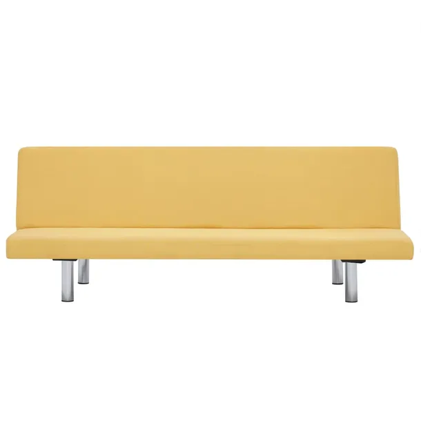 sofa-tapicerowana-melwin-2x-zolta-stan-nowy