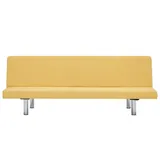 sofa-tapicerowana-melwin-2x-zolta-stan-nowy