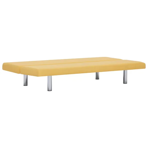 sofa-tapicerowana-melwin-2x-zolta-stan-nowy