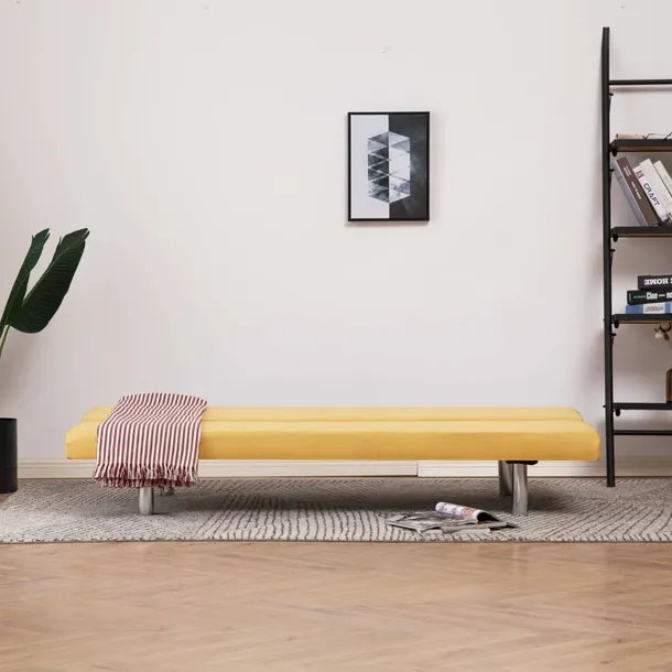sofa-tapicerowana-melwin-2x-zolta-stan-nowy