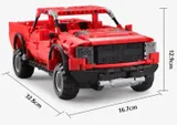 auto-czerwony-pickup-rc-detech-klocki-cada-bohater-brak