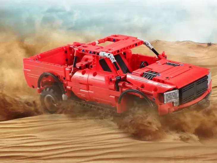 auto-czerwony-pickup-rc-detech-klocki-cada-stan-nowy-plec-chlopcy-dziewczynki-brak-informacji