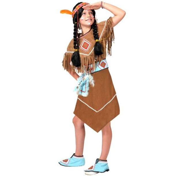 Zdjęcia - Kostium karnawałowy ﻿Strój dla dzieci "Indianka", FunnyFashion, rozm. 152 cm