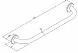 uchwyt-nascienny-prosty-60-cm-stal-nierdzewna-bialy-stan-nowy