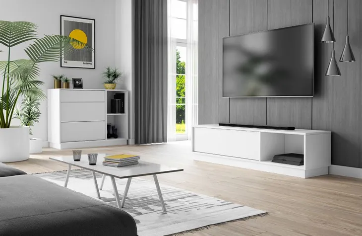 komoda-frame-100cm-bialy-mat-glebokosc-mebla-40-cm