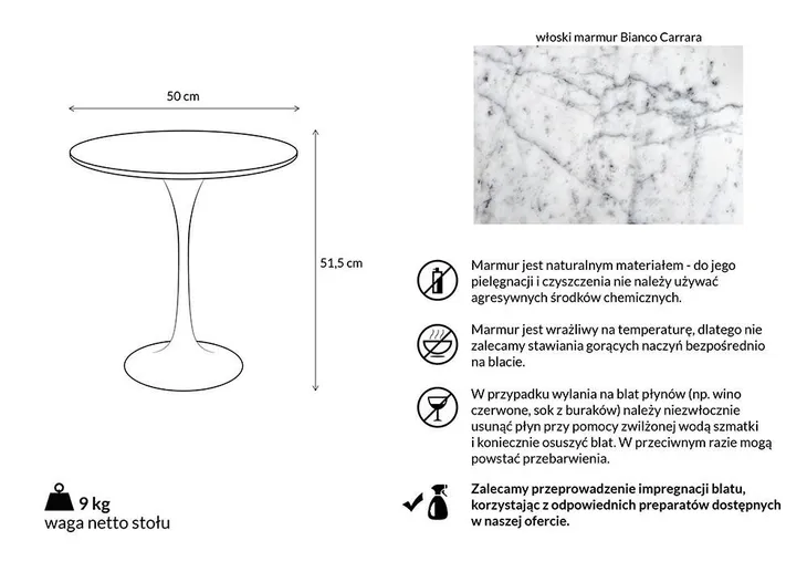 stolik-tulip-marble-mini-bialy-stan-nowy-szerokosc-mebla-50-cm