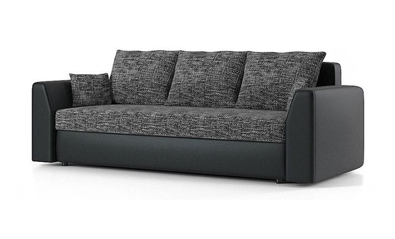 Promocja ﻿Kanapa PAUL (wzór 1) rozkładana sofa z FUNKCJĄ SPANIA wyprzedaż przecena