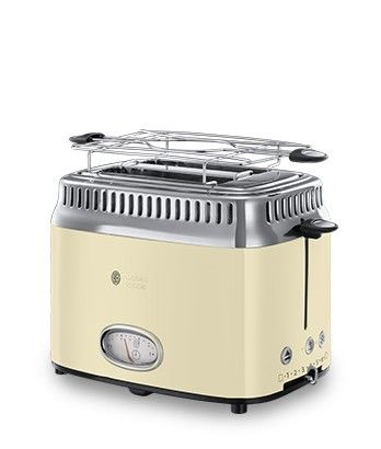 Toster Russell Hobbs 21682-56 Retro Vintage Cream