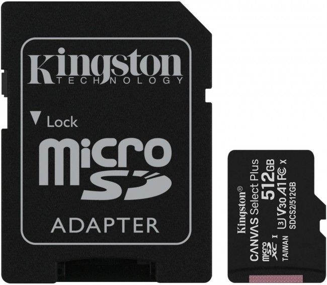 Karta Kingston Canvas Select Plus microSD 512GB