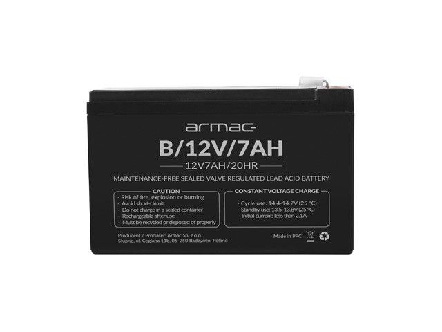 Akumulator żelowy Armac Bateria Do UPS 12V/7Ah - ERLI.pl