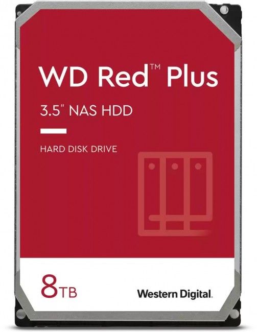 Dysk twardy WD Red Plus 8TB 3,5/7200/SATA