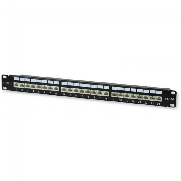 techly-022908-patch-panel-stp-cat6a-1u-24-portowy