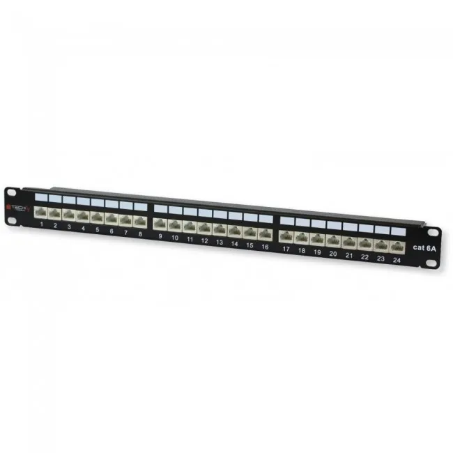 techly-022908-patch-panel-stp-cat6a-1u-24-portowy